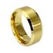HOTALU リング メンズ レディース 人気 アクセサリー指輪 結婚 エンゲージ チタン 8MM ゴールド 19サイズ  ゴールド通販セール 着物　振袖　格安レンタル