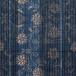  kimono cloth cut .( cloth sale ) flower Tang .. blue 