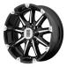 XD Series by KMC Wheels XD 779 Badlands Gloss Black Wheel with Machined Accents (18 x 9%Dakubles Mal桼%/8 x 165.1 mm%%+18 mmե