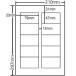 LDW10MiF(VP3) Υ٥륷 3å 1500 A4 10 7947mm ޥ ɽ̾٥ ΰ ʥʥ LDW10MiF