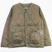 uniform experiment форма ek spec li men to21AW LINER QUILTING BLOUSON подкладка стеганое полотно блузон оливковый жакет внешний 