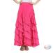  фламенко юбка шифон юбка .. средний . супер стрейч материалы . движение легко бальные танцы . латиноамериканский танцевальный костюм тоже ...faruda