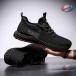  спортивные туфли чёрный мужской сетка толщина низ лето белый спортивные туфли .. средний . бег обувь легкий бег обувь вентиляция День отца тоже выбор ... удобный дизайн 