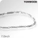  Tom дерево браслет мужской женский TOMWOODbo- браслет Bo Bracelet тонкий Slim 7 0inch 101268 серебряный аксессуары рука колесо ювелирные изделия 