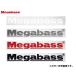 Megabass( Megabass ) разрезные наклейки Megabass 20cm (. покупка )