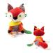 младенец Kids игрушка мягкая игрушка ( коляска в машине детская кроватка оснащение для игровой площадки ) везде ....... крюк есть погремушка . звук ...( лисица )
