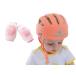  baby шлем легкий губка шлем baby head защита протектор защита ударная абсорбция колено накладка 2 шт имеется ( розовый )