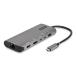 USB мульти- ступица /USB-C&amp;USB4/2 экран 4K/140W PD/2.5G LAN/10Gbps стандарт наличие =^