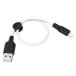 X21P-IP02-WH hoco X21Plus ꥳť֥ iOS 25cm ۥ磻 󤻾