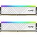 ģԣԣ XPG SPECTRIX D35G WHITE DDR4-3200MHz U-DIMM 16GB2 RGB DUAL TRAY 󤻾