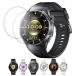HUAWEI Watch GT �V���[�Y �t�� �ی� �t�B���� 2���Z�b�g ���� TPU �݊� ���@�� 6 5 Pro �Ή� ��� �V�[�g �V�[��
