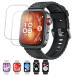HUAWEI Watch FIT �V���[�Y �t�� �ی� �t�B���� 2���Z�b�g ���� TPU �݊� ���@�� 4 3 2 Pro �Ή� ��� �V�[�g