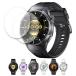 HUAWEI Watch GT �V���[�Y �t�� �ی� �t�B���� 2���Z�b�g �}�b�g �A���`�O���A TPU �݊� ���@�� 6 5 Pro �Ή� ���