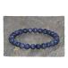 Sapphire Bracelet Handmade 6mm Dark Blue Sapphire Gemstone Bracelet Natural Sapphire Bracelet Stacking Bracelet Unisex Jewelry Hope Bracelet G¹͢