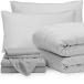 Bare Home Bedding Set 8 Piece Comforter  Sheet Set - Split King - Goose Down Alternative - Ultra-Soft 1800 Premium Bed Set (Split King, Li¹͢