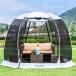 Leedor Gazebos for Patios Screen House Room 4-6 Person Canopy Pergolas Mosquito Net Camping Tent Dining Pop Up Sun Shade Shelter Mesh Walls No¹͢