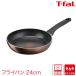 T-fal �e�B�t�@�[�� IH�`�^���E�G�N�Z�����X ���J IH�Ή��E�K�X�ΑΉ� �t���C�p�� 24cm �`�^���E�t�H�[�X �R�[�e�B���O G17204