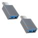 10Gbps�����]���EOTG�Ή��E�}���[�d�Ή�Type-C to USB 3.1 �ϊ��A�_�v�^ OTG�Ή� Type-C�i�I�X�j�� USB-A�i