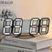 LED электро-магнитные часы цифровой глаз ... часы сигнализация snooze функция яркость автоматика регулировка знак большой легктй для просмотра календарь температура отображать тихий звук проект орнамент &.