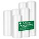 O2frepak вакуум упаковка пакет roll 6шт.@15/20/28x600cm PA+PE материалы вакуум упаковка машина специальный антибактериальный пакет .... свежесть долговечный еда сохранение 