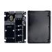 winova M.2 NGFF mSATA SSD конверсионный адаптор SATA 2.5/3.5 дюймовый соответствует пластик с футляром .2-in-1ka