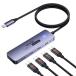 10Gbps USB C �n�u 4�|�[�g USB-C 3.2 Gen 2 10G�����f�[�^�]�� 1M �i�C�����҂݃P�[�u�� �A���~➑� Type