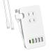 TOPWE разветвитель USB-C Type-C usb имеется PD 52W USB розетка удлинитель USB-C порт USB-A порт 