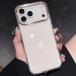 MRedoxe for iPhone 17/18 �P�[�X �L���L�� ���� �N���A �؍� ��phone17/18 �P�[�X �S�[���h���C�� �O���b�^