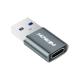 HOWJIM USB Type-C �ϊ��A�_�v�^ QC3.0 �}���[�d 5Gbps�����f�[�^�]�� Type C ���X to USB 3.0 �I�X