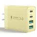 Aioneus зарядное устройство Type-C 4 порт (USB-C×2/USB-A×2) всего 40W смартфон зарядное устройство модель c внезапный скорость зарядка PPS стандарт соответствует 