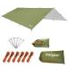 Unigear водонепроницаемый брезент кемпинг брезентовый тент легкий тент высота водостойкий обработка УФ фильтр .. солнечный ракушка ta- портативный небо занавес затенитель от солнца 