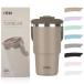 TYESO �^���u���[ �X�g���[�t�� 600ml ���� �ۗ�ۉ� ��e�� �X�e�����X�{�g�� �W�t�� ���ڂ�Ȃ� �E�H�[�^�[�{�g�� �����^�� ���