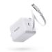 �G���R�� �[�d�� �}���[�d Type-C USB-C USB PD PPS�Ή� 45W �P�[�u����̌^ ������莮 0.64m GaN 2�|�[�g