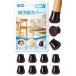 YOZON стул ножек покрытие силикон стул ножек колпак 16 шт черный круг ножек соответствует применение область :20.1-30mm
