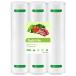 Gokilife вакуум pa Claw ru28×600cm 3 шт. комплект вакуум упаковка машина специальный roll 