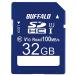  Buffalo SD карта 32GB 100MB/s UHS-1 скорость Class 1 VideoSpeedClass10 IPX7 Full HD