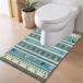  туалет коврик длинный уголок длина ... популярный : нежный . вода скорость . антибактериальный дезодорация ...... предотвращение скольжения туалет кровать коврик натуральный материалы круг мытье большой размер 
