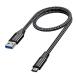 Fasgear USB Type C �P�[�u�� 50cm�Z��USB A to C 10Gbps�A���h���C�h�I�[�g�^�C�vC�f�[�^�R�[�h