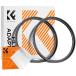 K&amp;F CONCEPT повышающее резьбовое кольцо 72mm-77mm 2 позиций комплект aluminium сплав производства адаптор кольцо 