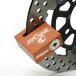 IRON JIA'Sbai часы блокировка диска противоугонное для мотоцикла compact перевозка удобный 