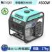 �����[�� Kareyou ���d�@�C���o�[�^�[���d�@ 4.0kVA �ő�4.5kVA �G���W�����d�@ �I�[�v���t���[�� ���o�� �y��27kg �����g ����^�] �H���p �Ɩ��p