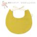  сделано в Японии нагрудник круг с биркой горчично-желтый one отметка простой слюнявчик модный бесплатный упаковка младенец празднование рождения одноцветный шнур имеется популярный хлопок 100% bib 