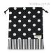  сделано в Японии . надеты изменение пакет сумка чёрный земля полька-дот × полоса полька-дот черный точка популярный модный симпатичный большой размер спортивная форма inserting спортивная форма пакет начальная школа уход за детьми . детский сад 
