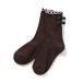 Ampersand Anne pa Sand GIRLS лента сочный носки Brown 10-12cm девочка нога одежда носки FO Inter National 