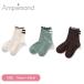 Ampersand Anne pa Sand GIRLS лента сочный носки слоновая кость мята Brown 10-24cm девочка нога одежда носки FO Inter National 
