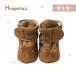 Hoppetta ho peta мутон ботиночки Brown защищающий от холода младенец ботинки обувь выход празднование рождения сделано в Японии 