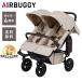  стандартный товар 2 год гарантия воздушный Buggy здесь двойной EXf ром балка s earth Sand передняя балка - открывающийся и закрывающийся коляска a type .. для коляска 2 посадочных мест новорожденный 