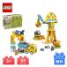 LEGO Lego 3in1....... клей было использовано DUPLO блок игрушка игрушка подарок развивающая игрушка строительство машина кран машина бульдозер самосвал машина mi миксер 