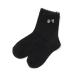 Ampersand Anne pa Sand GIRLS one отметка носки черный 10-12cm девочка лента рисунок нога одежда носки FO Inter National 