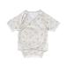 10moistimowa&Star PATTO SATTO HADAGI светло-серый 60-70cm нижнее белье внутренний лента baby младенец детский комбинезон рождение подготовка передний открытие 